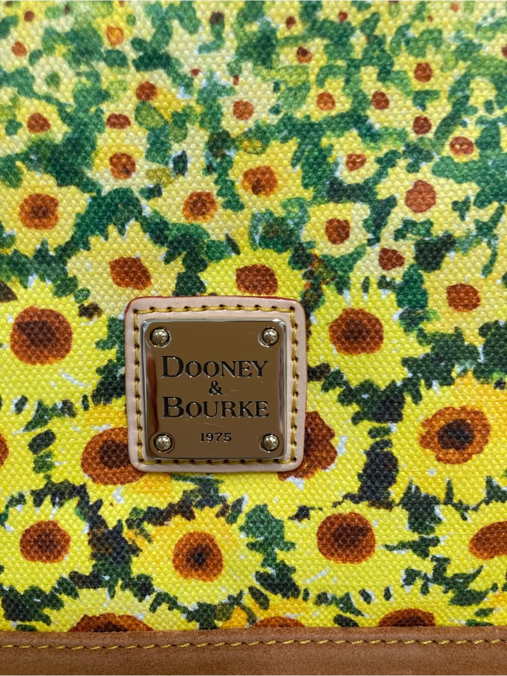 Dooney & Bourke Sunflower North/South Lee Tote - Picture 5 of 7